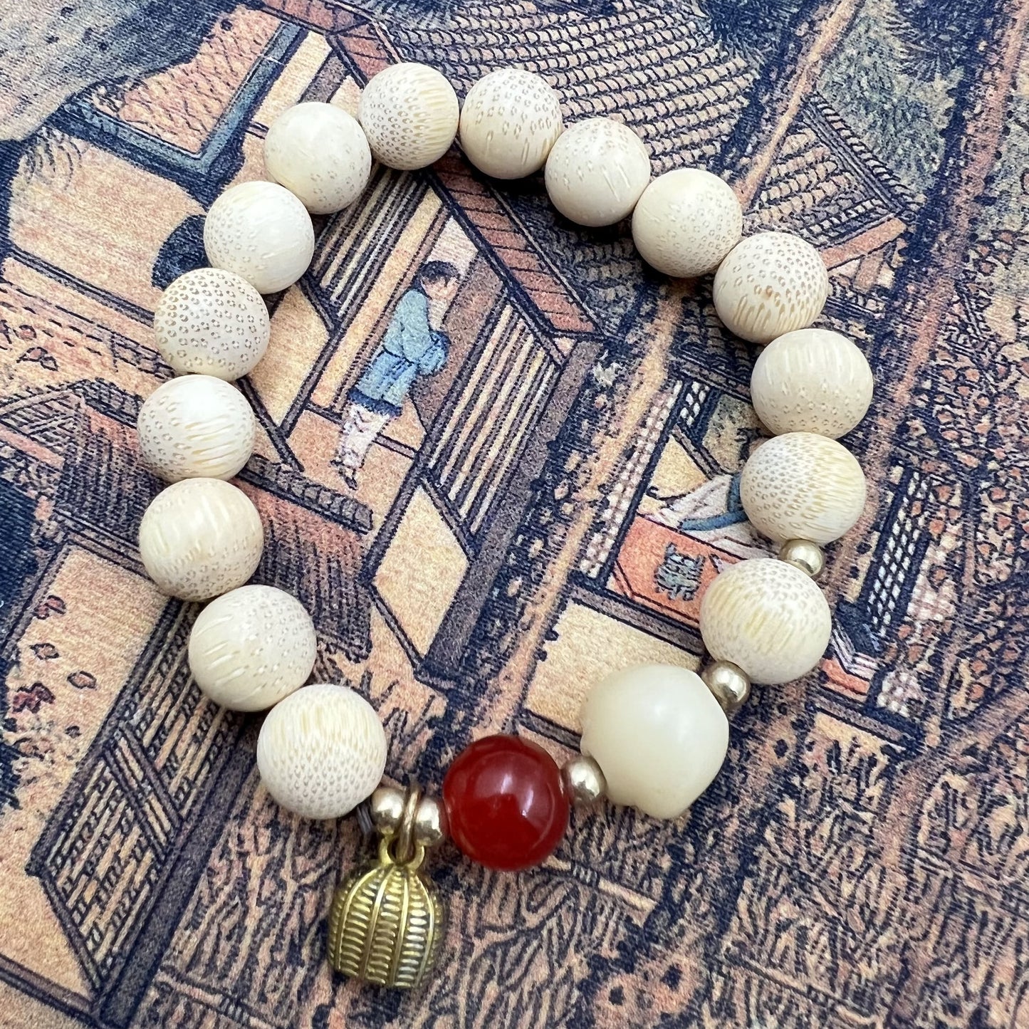 10mm Golden Threads in Bamboo Shadows