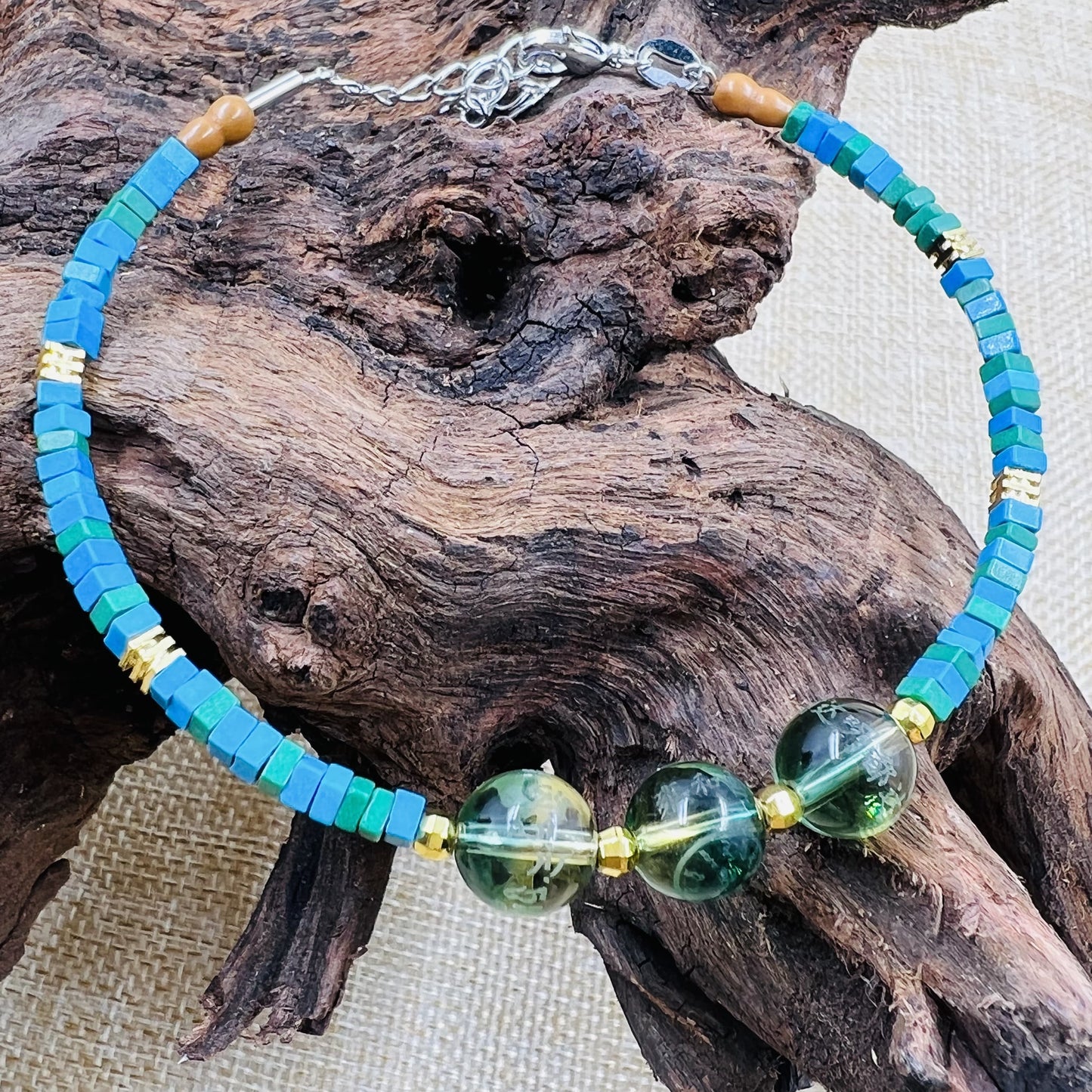 Azure Glimmer in Secluded Dream