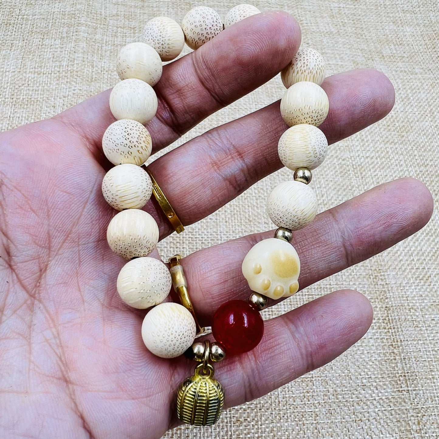 10mm Golden Threads in Bamboo Shadows